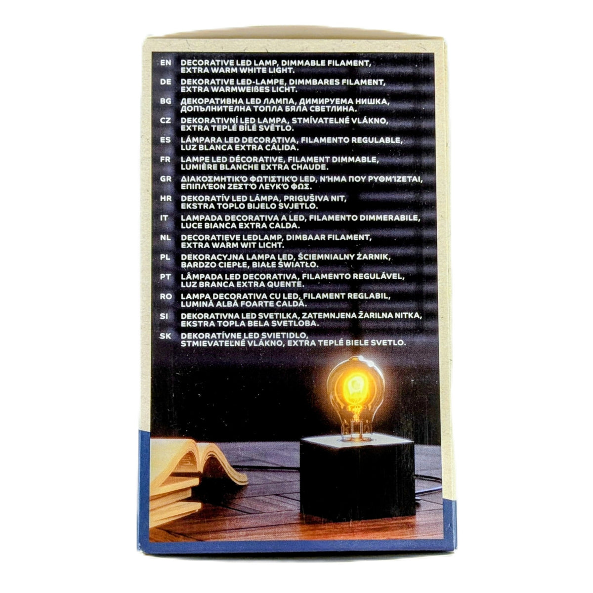 19 Ampoules LED E27 4,9 W 250 lm 1800 K à filament dimmable 15.000 hrs