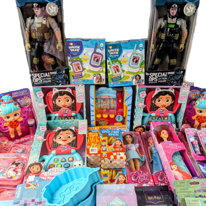 60 Articles de jouets Enfant Disney - Stitch -Barbie...