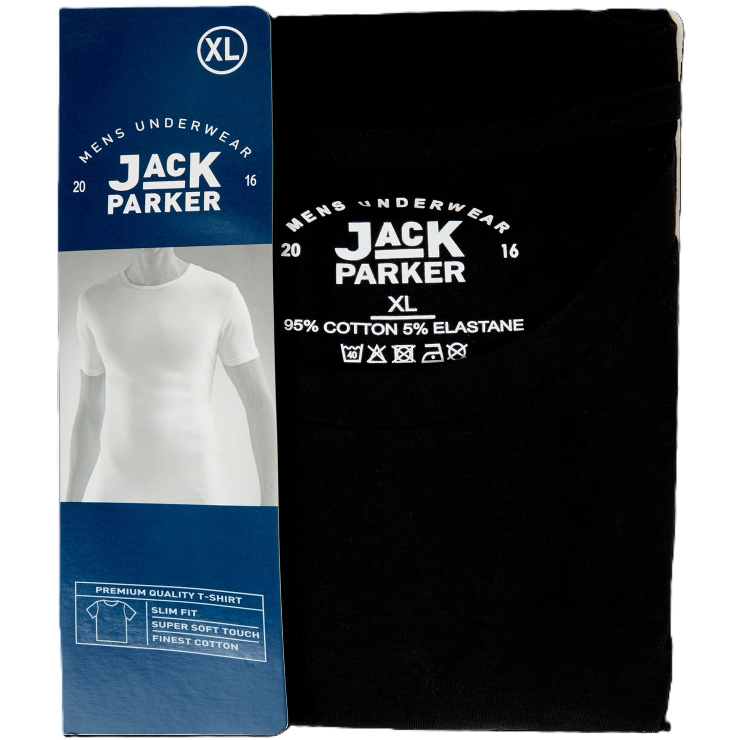 24 T-shirt Homme XL / XXL  Noir et Blanc