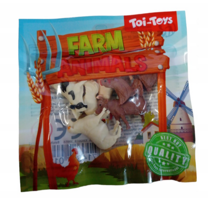 Lot de 30 Sachets de petit animaux en caoutchouc ( 0.33 cts / pcs )