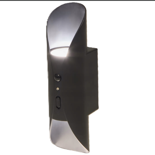 Applique murale LED avec détecteur de mouvement, inclinaison vers le haut et vers le bas, chargement USB-C