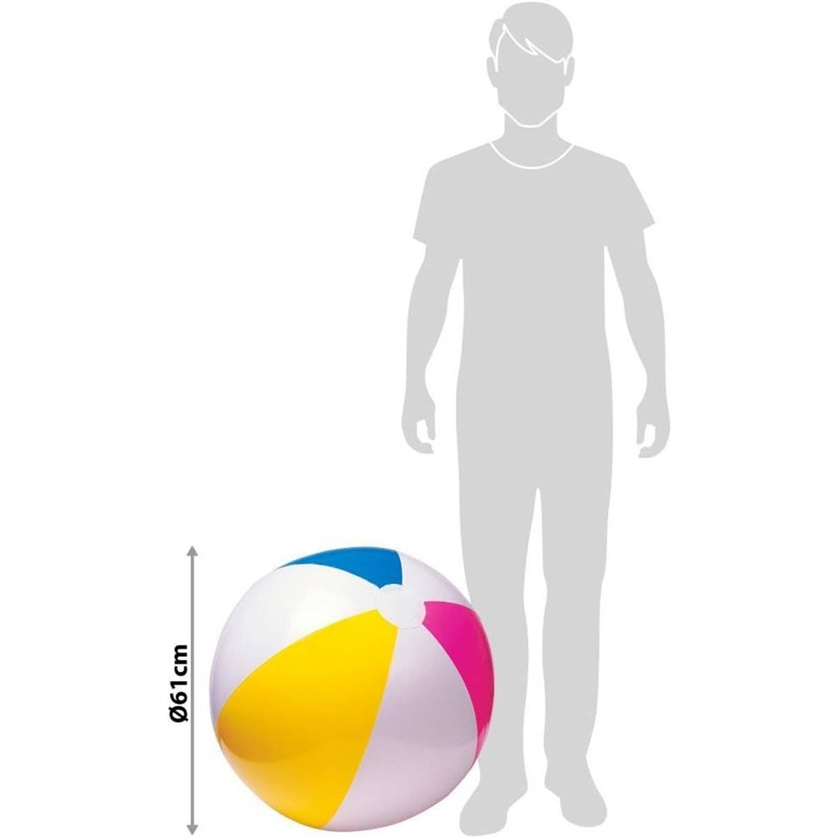 Ballon gonflable Intex