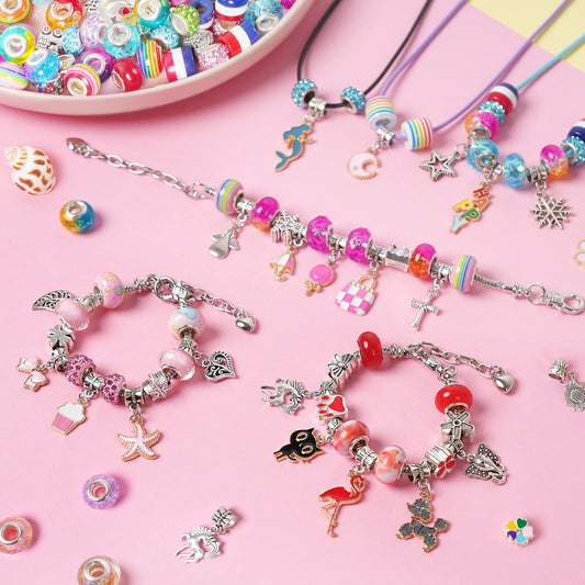 Coffret de bijoux kit création de bracelets pour enfants