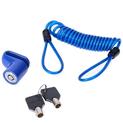 13 Antivol Bloc Disque de frein avec 2 Clés pour Vélo, Moto, Trottinette...