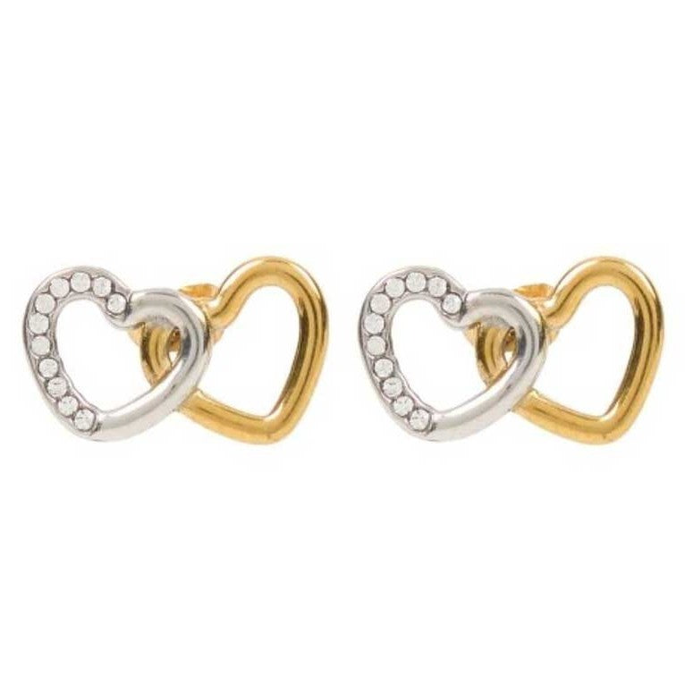12 Coffrets Boucles oreilles et colliers plaqué or et cristaux Swarovski