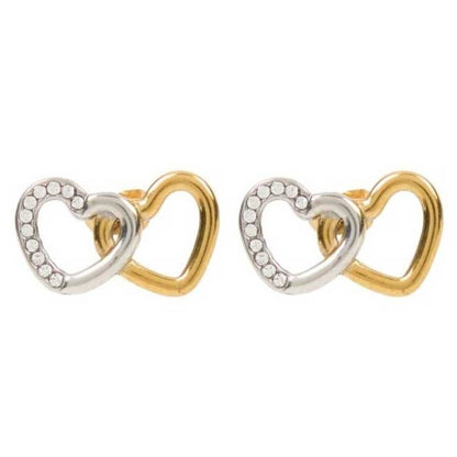 12 Coffrets Boucles oreilles et colliers plaqué or et cristaux Swarovski