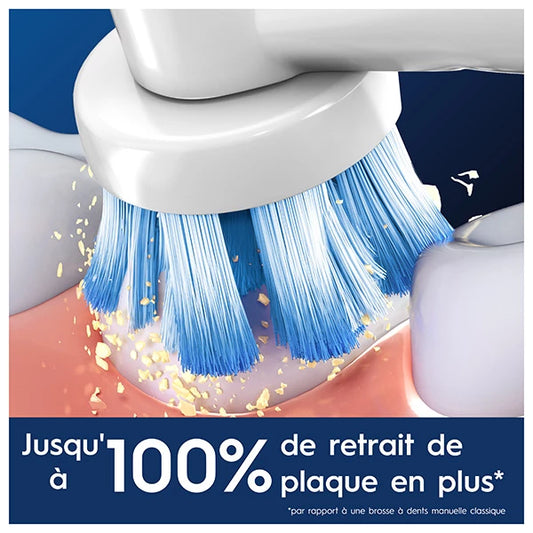 Lot de 20 brossettes pour brosse à dent électrique Oral B Sensitive Clean Braun ( 1.5 euro / pcs )