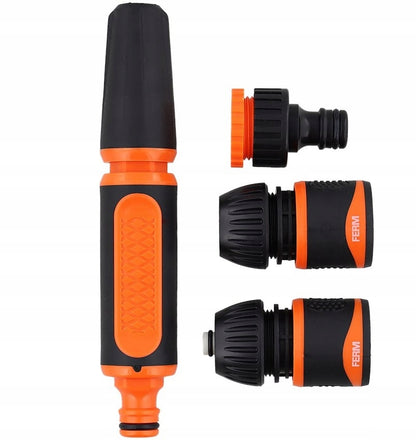 Brosse de Nettoyage Voiture avec Tuyau et Accessoires – Idéale pour Carrosserie et Jantes