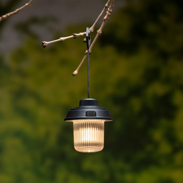 Lampe de camping LED USB rechargeable 3 modes d‘éclairage - Portable pour extérieur, jardin, tente