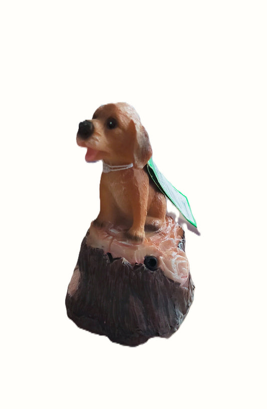 Lot de 11 Statuettes Chien musical Détecteur de mouvement