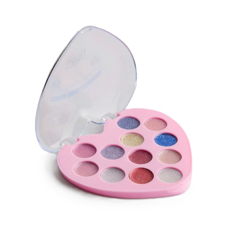 Palette d'ombres à paupières en forme de cœur Vegan 12 x 1.2 g