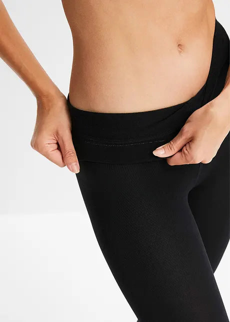 Lot de 61 Collants / LEGGINGS THERMIQUES 100 DEN OPAQUE NOIR