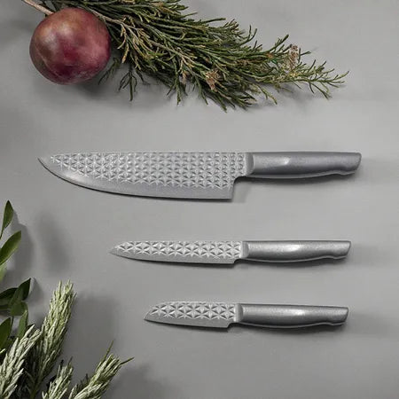 Set de 3 couteaux Diamanté Anti-adhérent