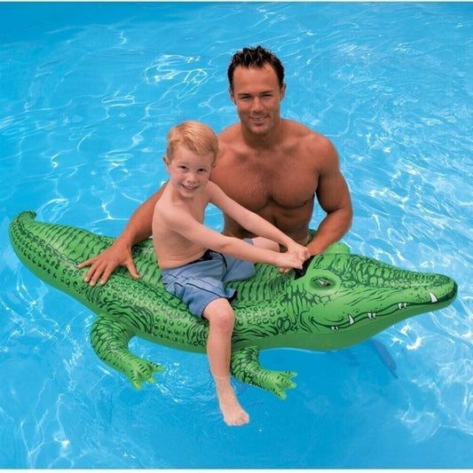 Crocodile gonflable Intex 168 x 86 cm 🐊