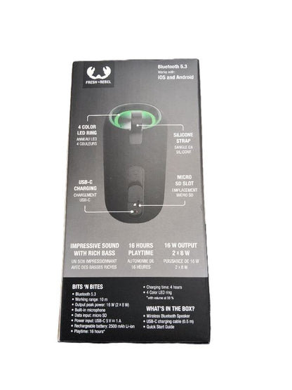 Enceinte sans fil Bluetooth 16 W portable