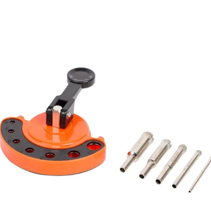 Jeu de forets diamantés + positionneur Werckmann