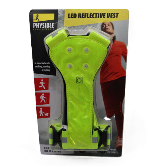 Gilet réfléchissant à LED pour Course à pied - Marche Nordique - Vélo ....