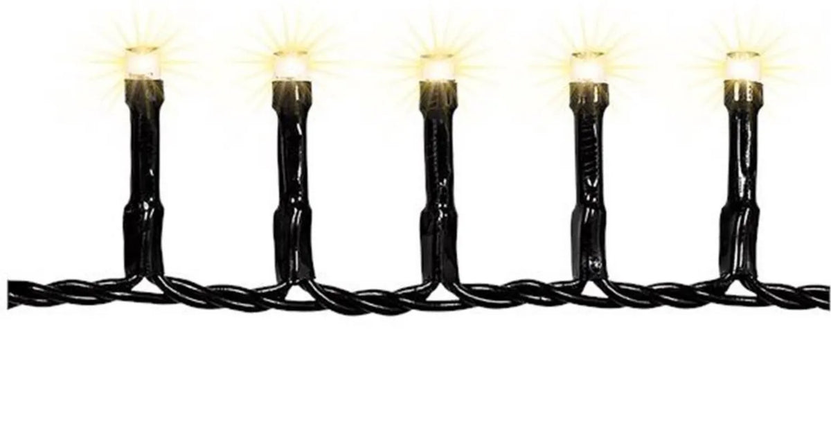 Guirlande XL lumineuse de 45 m avec 2000 LED blanches décoration Noël intérieur / extérieur