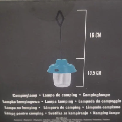 Lampe de camping LED USB rechargeable 3 modes d‘éclairage - Portable pour extérieur, jardin, tente