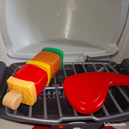 Jouets Ecoiffier Le Barbecue + 15 Accessoires Inclus - Dès 18 Mois - Fabriqué en France