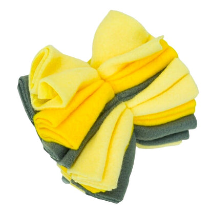 Balle renifler pour chien, Ø 12 cm Jaune