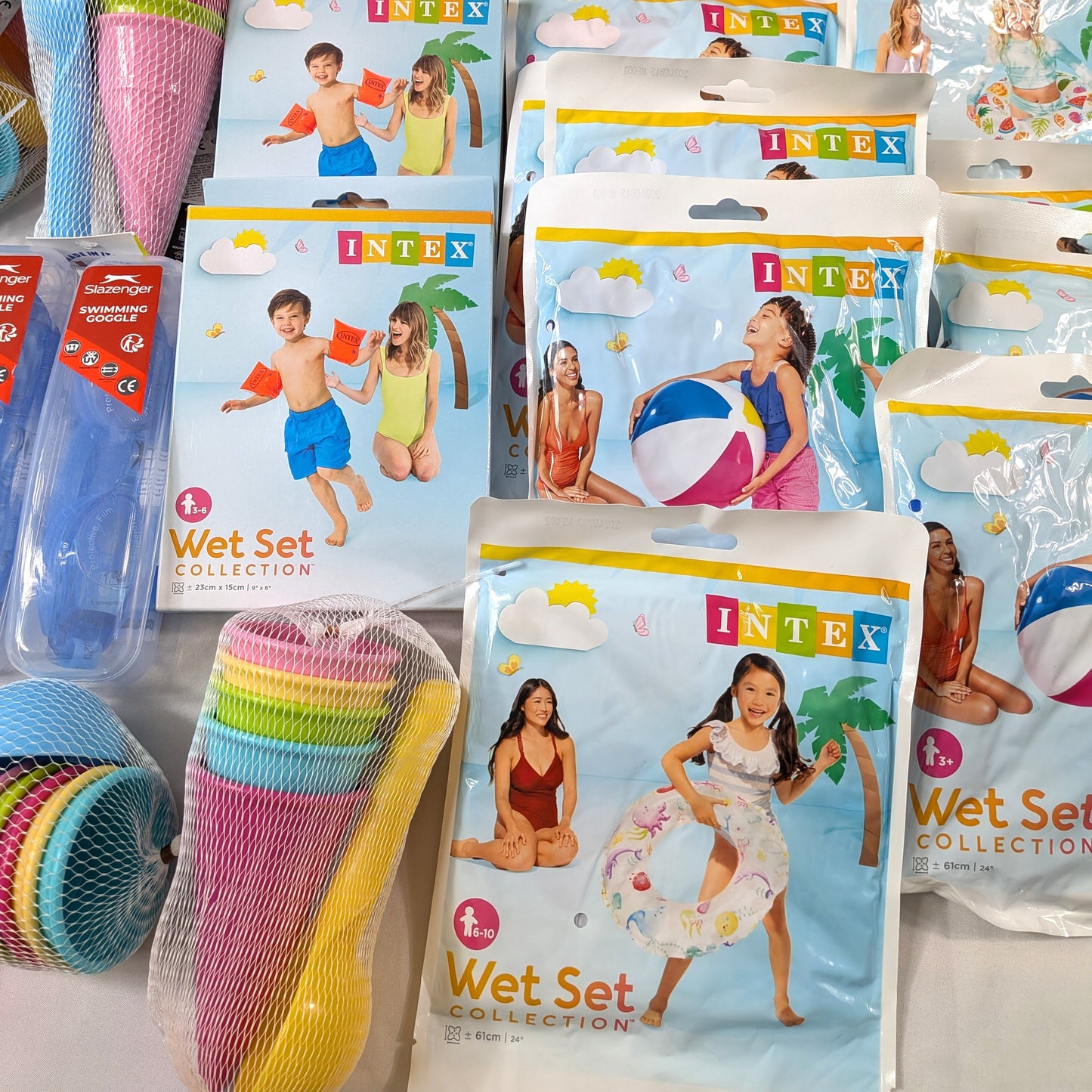 44 Piéces Jouets Plage Piscine Intex Enfants