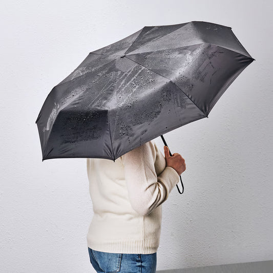 Parapluie pliable automatique  Ø 97 cm Noir