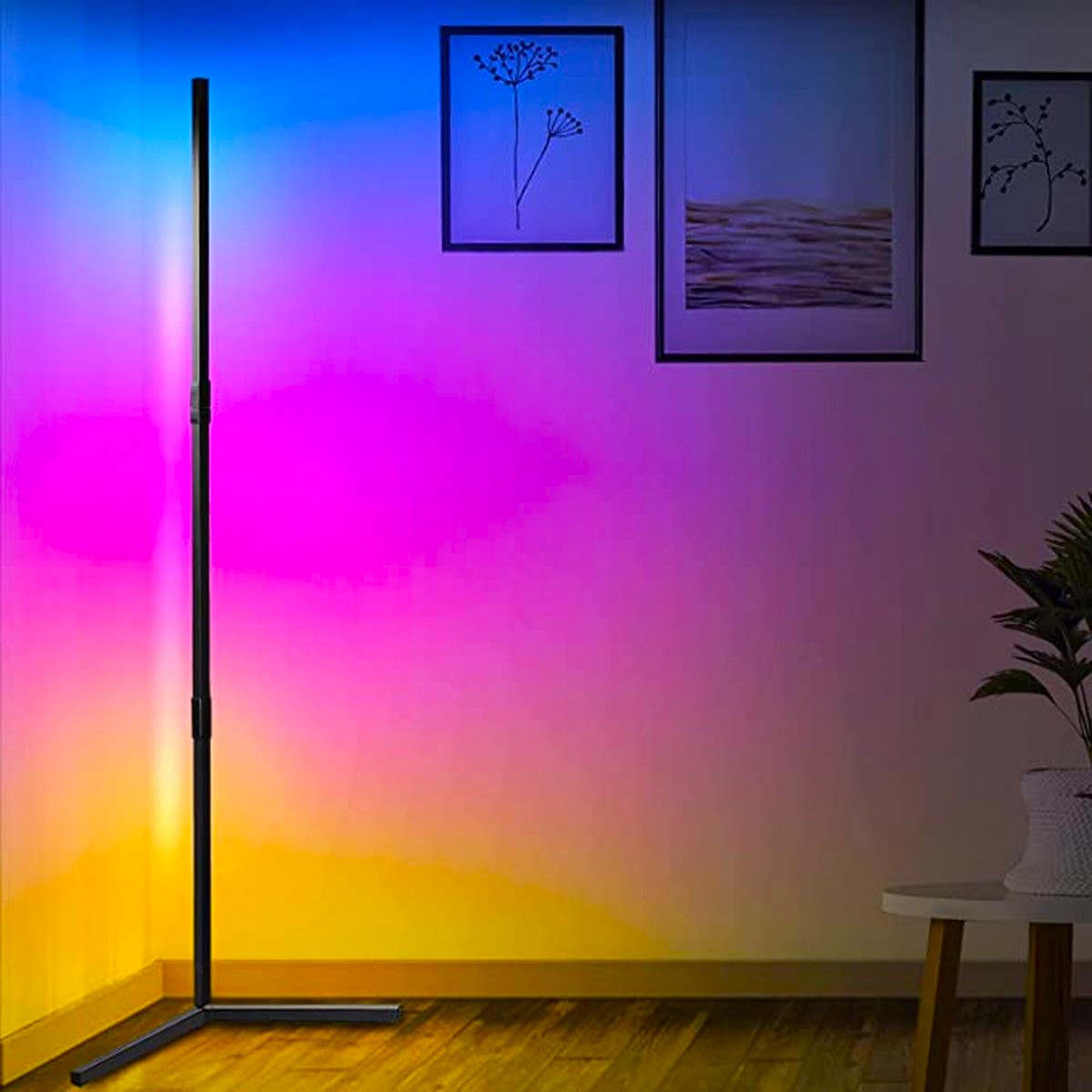 Lampadaire sans fil Grundig Magic 140 cm - 160 lumens - Dimmable avec télécommande