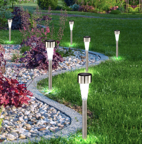 Lot de 12 Lampes de jardin solaire Led ( 1 euro / pcs )