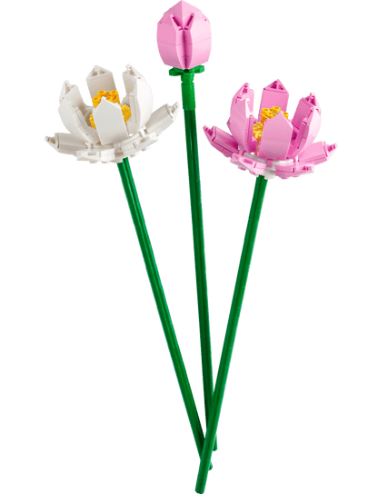 9 Boites de LEGO Fleurs de Lotus N°40647 / Fleurs de Cerisier N° 40725