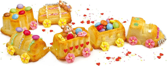 Moule à Gâteau en Silicone – Forme Train, Idéal Enfants & Fêtes