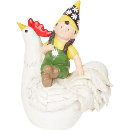 Lot de 11 Statues de jardin décoration en  Polyrésine