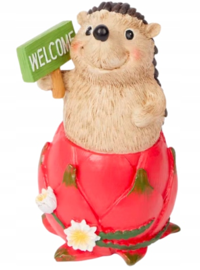 Lot de 15 Statues Hérisson en polyrésine