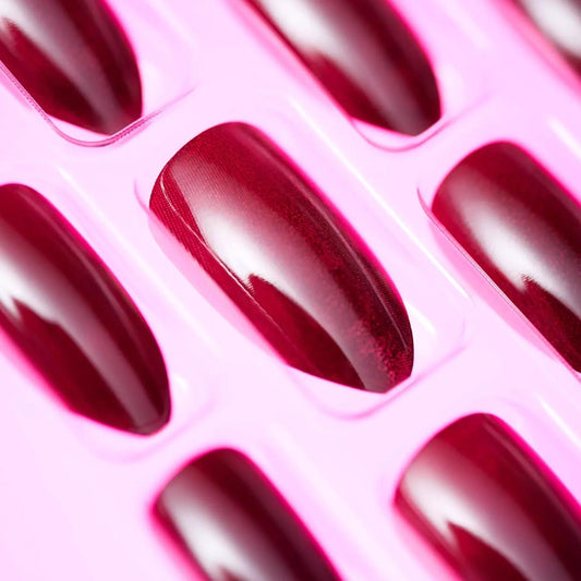Boite de 24 Faux Ongles à couleurs changeante