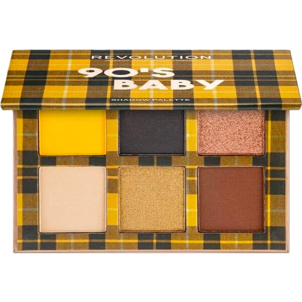 Palette de fards à paupières Makeup Revolution Power Shadow 90's Baby