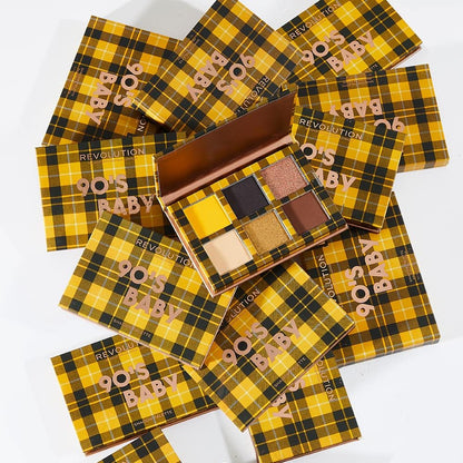 Palette de fards à paupières Makeup Revolution Power Shadow 90's Baby