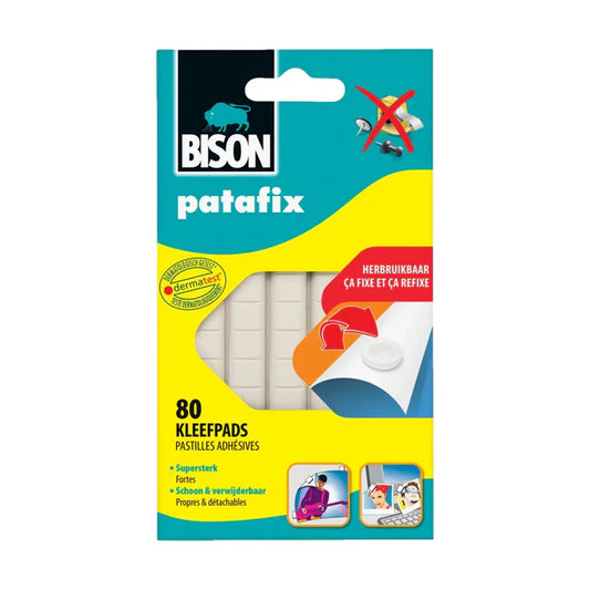 Lot de 12 Paquets de Gomme à coller Patafix Réutilisable ( 0.50 cts / pcs )