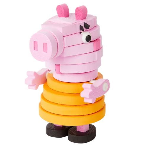 7 Puzzles 3D Peppa Pig - Jeu d’Assemblage Éducatif et Coloré
