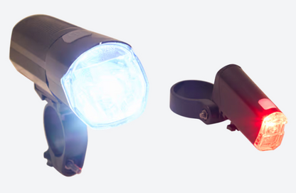 Kit Phare Avant et Arrière pour Vélo – Éclairage LED Haute Visibilité