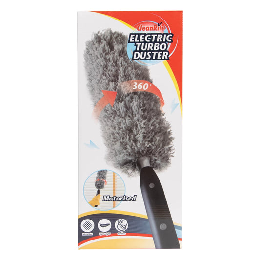 14 Plumeaux rotatif Turbo Blanc / Gris