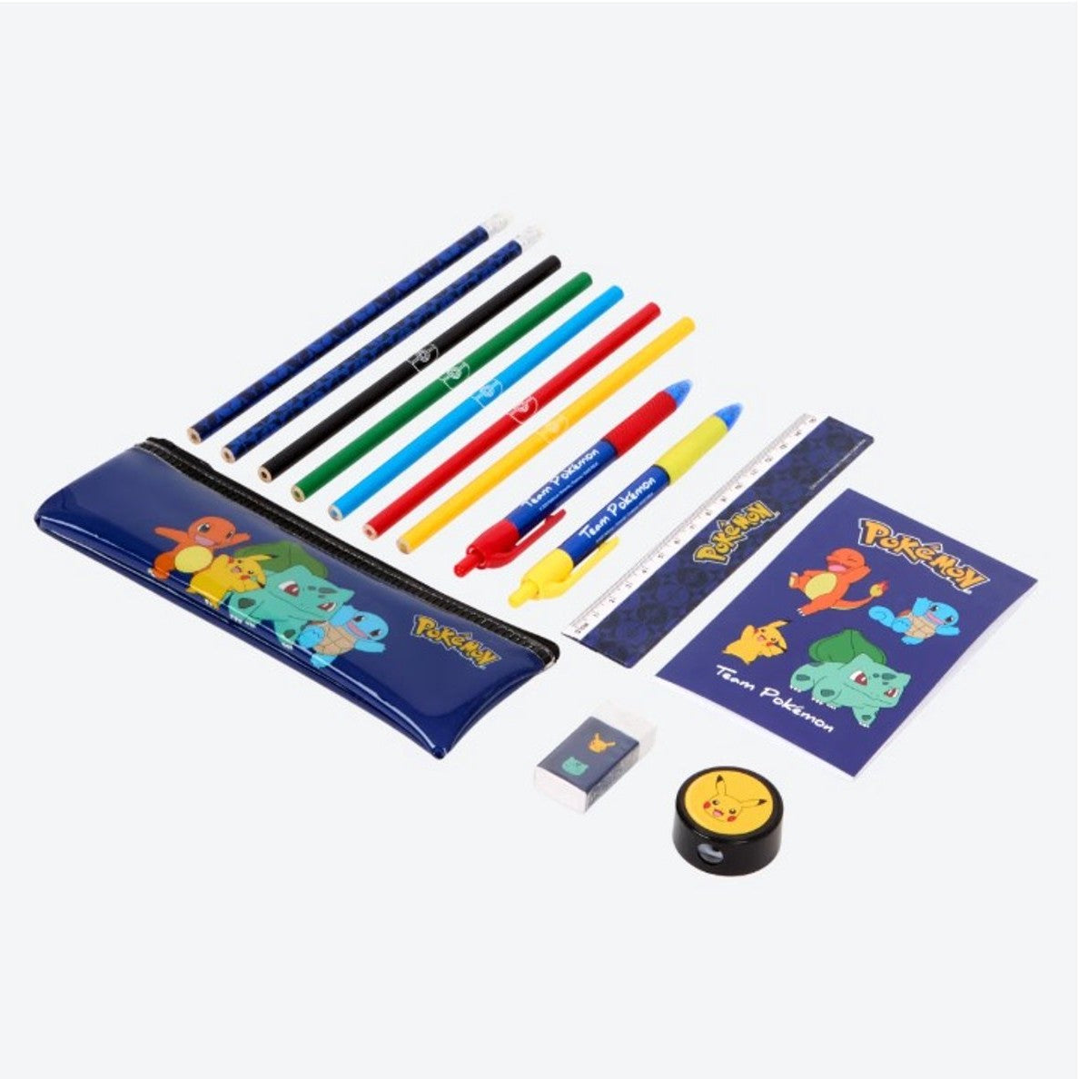 8 Ensembles de fournitures scolaires POKÉMON