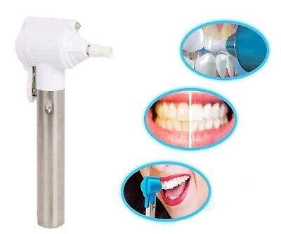 Polisseur Dentaire Électrique LED – Appareil de Blanchiment des Dents avec 12 Embouts Interchangeables