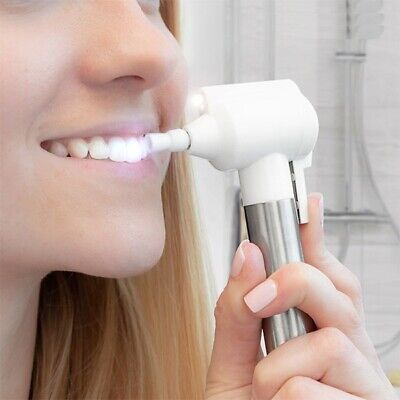 Polisseur Dentaire Électrique LED – Appareil de Blanchiment des Dents avec 12 Embouts Interchangeables