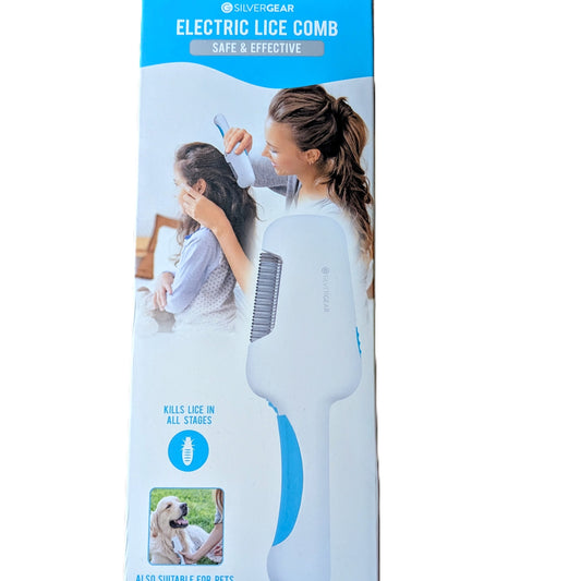 Peigne à poux et lentes électrique
