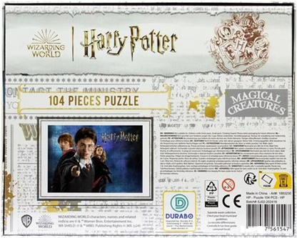 Puzzle Harry Potter Wizarding World 104 pièces 38 x 27 cm
