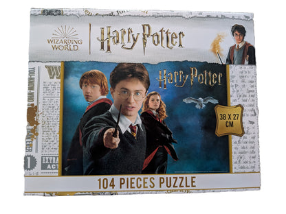 Puzzle Harry Potter Wizarding World 104 pièces 38 x 27 cm
