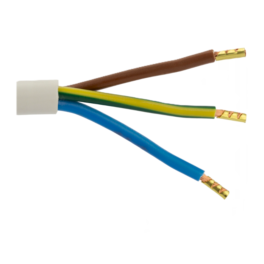 Câble d'alimentation avec Fiches 250 V 16 A, 2,5 mètres 3G1.5 mm2