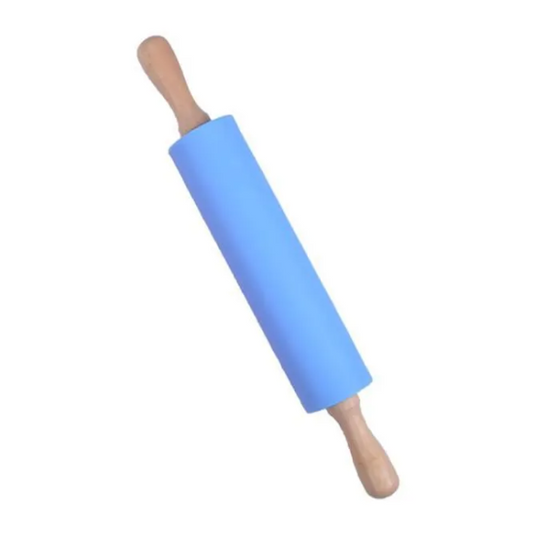 Rouleau à Pâtisserie Silicone & Inox – Antiadhésif et Durable