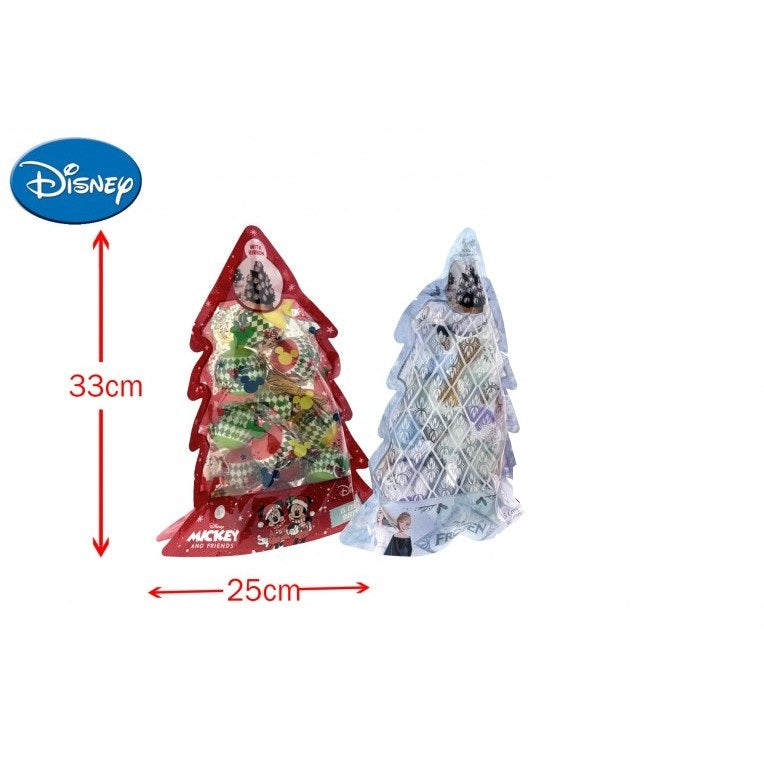 15 Sachets : Ensemble de 15 boules de Noël surprise créatives Disney La Reine des Neiges et Mickey