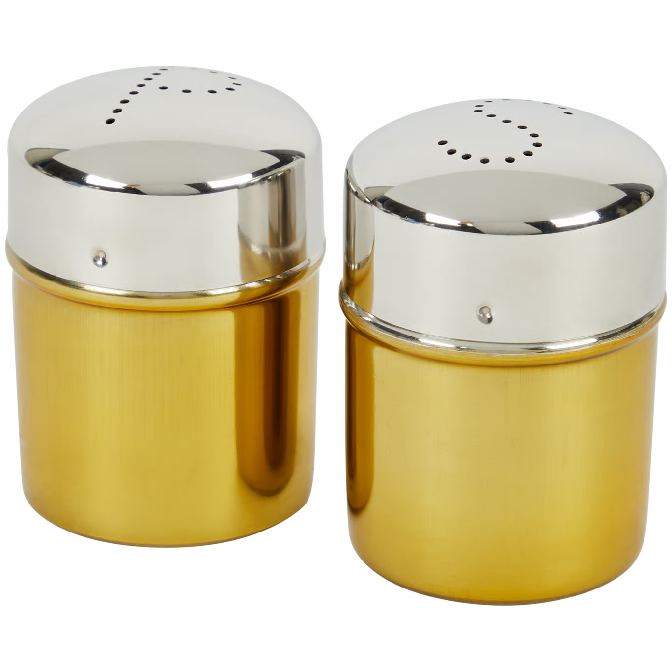 Set de sel et poivre Doré